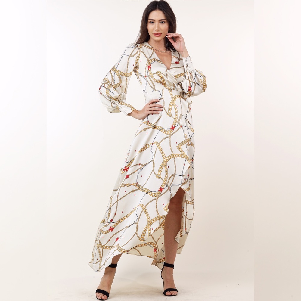 Papaya High-Low Dress